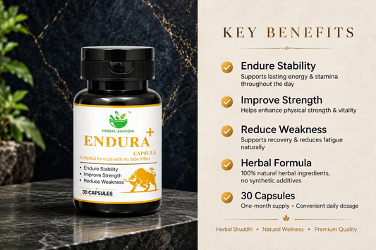 Herbal Shuddhi Men's Wellnes Combo | 2 Capsules | 60 Capsules