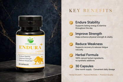 Herbal Shuddhi Men's Wellnes Combo | 2 Capsules | 60 Capsules