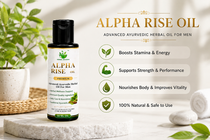 Herbal Shuddhi Men's Wellness Combo | Men's Power Capsules + Endura+ Capsules + Alpha Rise Oil
