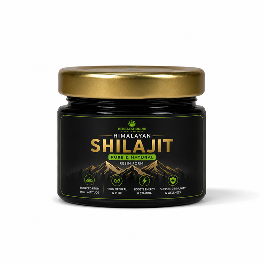 Herbal Shuddhi Himalayan Shilajit Resin | Pure & Natural