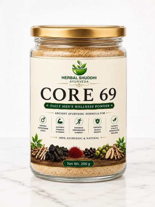 Herbal Shuddhi Core 69 | Daily Men’s Wellness Powder | 200 GM